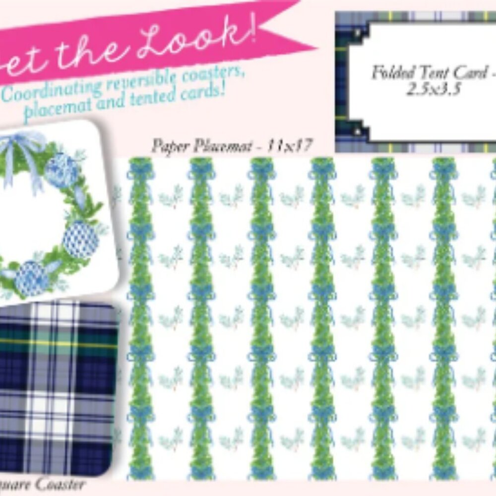 Holiday Tabletop Paper Entertaining Decor